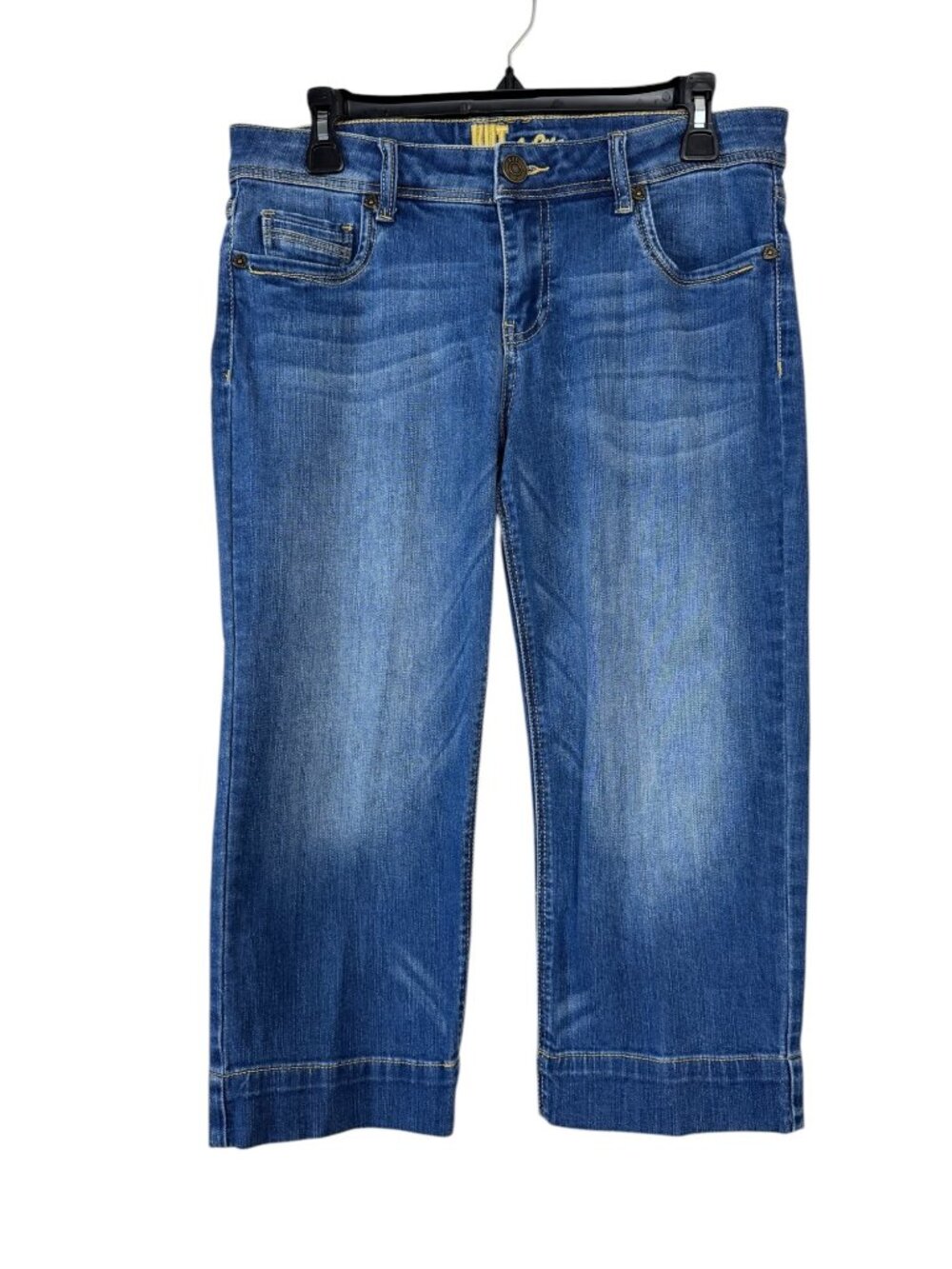 Kut from the Kloth Capri Denim Blue Jeans Women's Size 8 Casual Style KC8001MA8